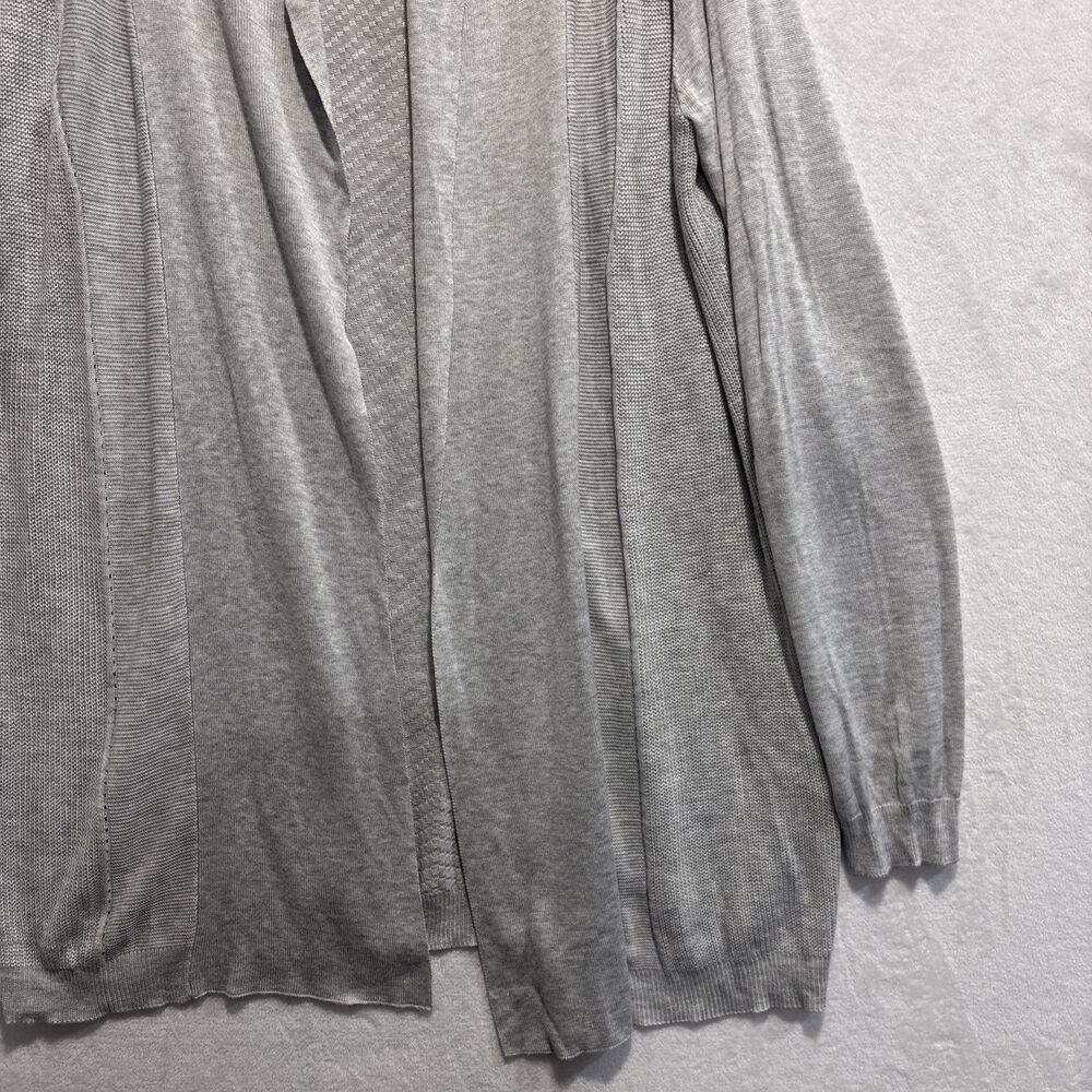 CYRUS Open Front Lightweight Viscose Knit Cardigan Women's Size XL Gray NWT - Picture 5 of 15